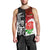 Custom New Zealand And England Rugby Men Tank Top 2023 World Cup All Black Combine Red Roses LT14 - Polynesian Pride