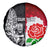 Custom New Zealand And England Rugby Spare Tire Cover 2023 World Cup All Black Combine Red Roses LT14 - Polynesian Pride