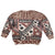 Brown Bula Fiji Kid Ugly Christmas Sweater Unique Masi Tapa Pattern