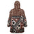 Bula Fiji Wearable Blanket Hoodie Unique Masi Tapa Pattern LT14 - Polynesian Pride