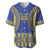 Fakaalofa Lahi Atu Niue Baseball Jersey Siapo Pattern With Puakenikeni