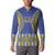 Fakaalofa Lahi Atu Niue Button Sweatshirt Siapo Pattern With Puakenikeni