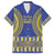 Fakaalofa Lahi Atu Niue Family Matching Short Sleeve Bodycon Dress and Hawaiian Shirt Siapo Pattern With Puakenikeni