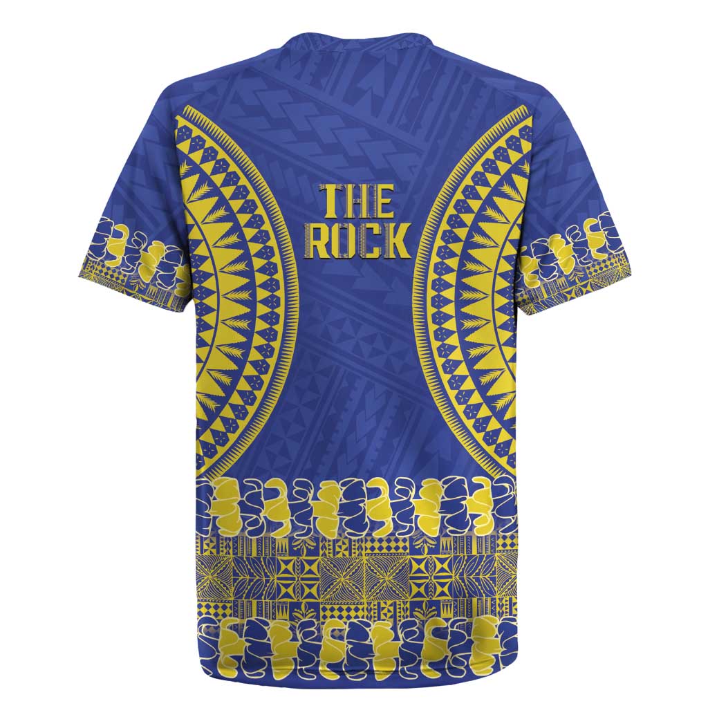 Fakaalofa Lahi Atu Niue Rugby Jersey Siapo Pattern With Puakenikeni LT14 - Polynesian Pride