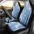 Niue Language Week Car Seat Cover The Rock Coconut Crab - Siapo Blue Pastel