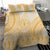 Niue Language Week Bedding Set The Rock Coconut Crab - Siapo Gold Pastel