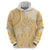 Niue Language Week Zip Hoodie The Rock Coconut Crab - Siapo Gold Pastel