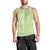 Lime Green Niue Language Week Men Tank Top The Rock Coconut Crab - Siapo Pattern