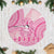 Pink Niue Language Week Tree Skirt The Rock Coconut Crab - Siapo Pattern