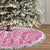 Pink Niue Language Week Tree Skirt The Rock Coconut Crab - Siapo Pattern