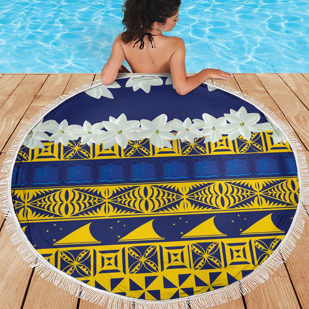 Tokelau Language Week Beach Blanket Tokelauan Tuluma With Gardenia Thunbergia