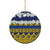 Tokelau Language Week Ceramic Ornament Tokelauan Tuluma With Gardenia Thunbergia