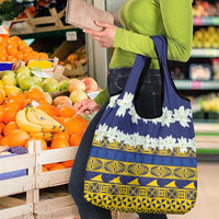 Tokelau Language Week Grocery Bag Tokelauan Tuluma With Gardenia Thunbergia