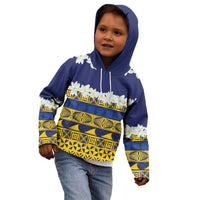 Tokelau Language Week Kid Hoodie Tokelauan Tuluma With Gardenia Thunbergia