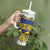 Tokelau Language Week Tumbler With Handle Tokelauan Tuluma With Gardenia Thunbergia