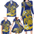 Te Vaiaho o te Gagana Tokelau Family Matching Long Sleeve Bodycon Dress and Hawaiian Shirt Polynesian Turtle - Malo Ni!