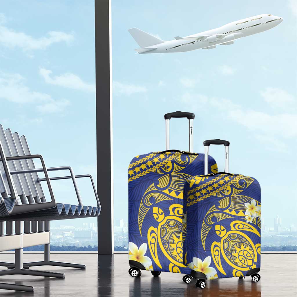 Te Vaiaho o te Gagana Tokelau Luggage Cover Polynesian Turtle - Malo Ni!