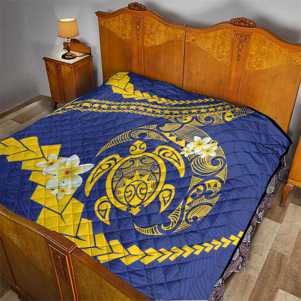 Te Vaiaho o te Gagana Tokelau Quilt Polynesian Turtle - Malo Ni!