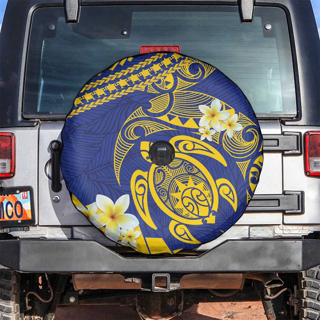 Te Vaiaho o te Gagana Tokelau Spare Tire Cover Polynesian Turtle - Malo Ni!