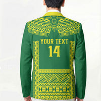 Fiji Tailevu Rugby Custom Blazer Go Champions Fijian Tapa Pattern LT14 - Polynesian Pride