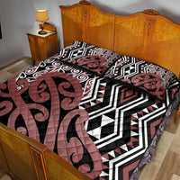 New Zealand Quilt Bed Set Aotearoa Kowhaiwhai Mix Taniko Art LT14 - Polynesian Pride