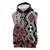 New Zealand Sleeveless Hoodie Aotearoa Kowhaiwhai Mix Taniko Art - Polynesian Pride