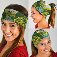 Avaiki Cook Islands Rugby Neck Gaiter Kuki Airani Tatau Green - Polynesian Pride