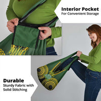 Avaiki Cook Islands Rugby Grocery Bag Kuki Airani Tatau Black - Polynesian Pride