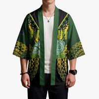 Custom Avaiki Cook Islands Rugby Kimono Kuki Airani Tatau Black LT14 - Polynesian Pride
