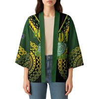 Custom Avaiki Cook Islands Rugby Kimono Kuki Airani Tatau Black LT14 - Polynesian Pride