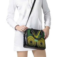 Avaiki Cook Islands Rugby Shoulder Handbag Kuki Airani Tatau Black - Polynesian Pride