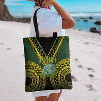 Avaiki Cook Islands Rugby Tote Bag Kuki Airani Tatau Black - Polynesian Pride