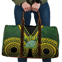 Avaiki Cook Islands Rugby Travel Bag Kuki Airani Tatau Black - Polynesian Pride
