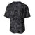 Polynesia Baseball Jersey Polynesian Pattern Mix Plumeria Black LT14 - Polynesian Pride