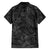 Polynesia Family Matching Off Shoulder Short Dress and Hawaiian Shirt Polynesian Pattern Mix Plumeria Black LT14 - Polynesian Pride