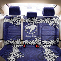 Personalised Cook Islands Pukapuka Back Car Seat Cover Tiare Maori Polynesian Waves Tattoo LT14 - Polynesian Pride