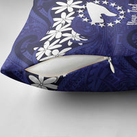 Personalised Cook Islands Pukapuka Pillow Cover Tiare Maori Polynesian Waves Tattoo LT14 - Polynesian Pride