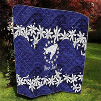 Personalised Cook Islands Pukapuka Quilt Tiare Maori Polynesian Waves Tattoo LT14 - Polynesian Pride