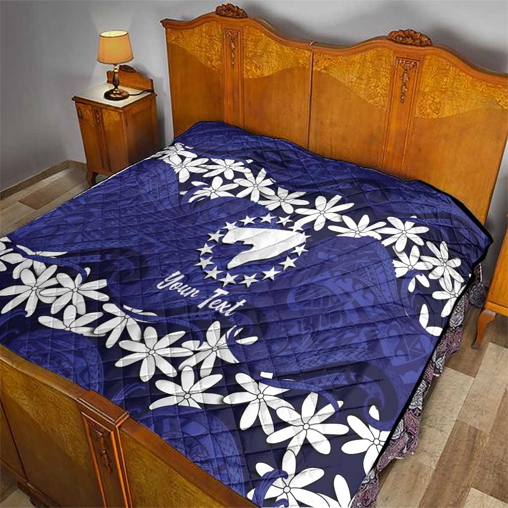 Personalised Cook Islands Pukapuka Quilt Tiare Maori Polynesian Waves Tattoo LT14 - Polynesian Pride