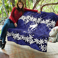 Personalised Cook Islands Pukapuka Quilt Tiare Maori Polynesian Waves Tattoo LT14 - Polynesian Pride