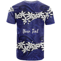 Personalised Cook Islands Pukapuka T Shirt Tiare Maori Polynesian Waves Tattoo LT14 - Polynesian Pride