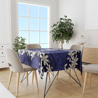 Personalised Cook Islands Pukapuka Tablecloth Tiare Maori Polynesian Waves Tattoo LT14 - Polynesian Pride