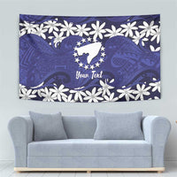 Personalised Cook Islands Pukapuka Tapestry Tiare Maori Polynesian Waves Tattoo LT14 - Polynesian Pride