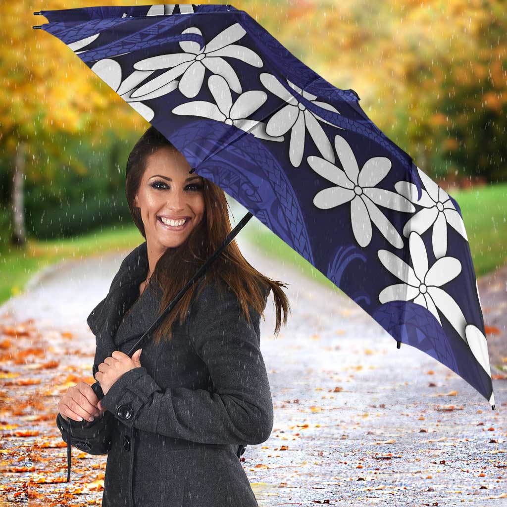 Personalised Cook Islands Pukapuka Umbrella Tiare Maori Polynesian Waves Tattoo LT14 - Polynesian Pride