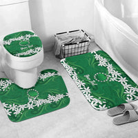 Personalised Cook Islands Rarotonga Bathroom Set Tiare Maori Polynesian Waves Tattoo
