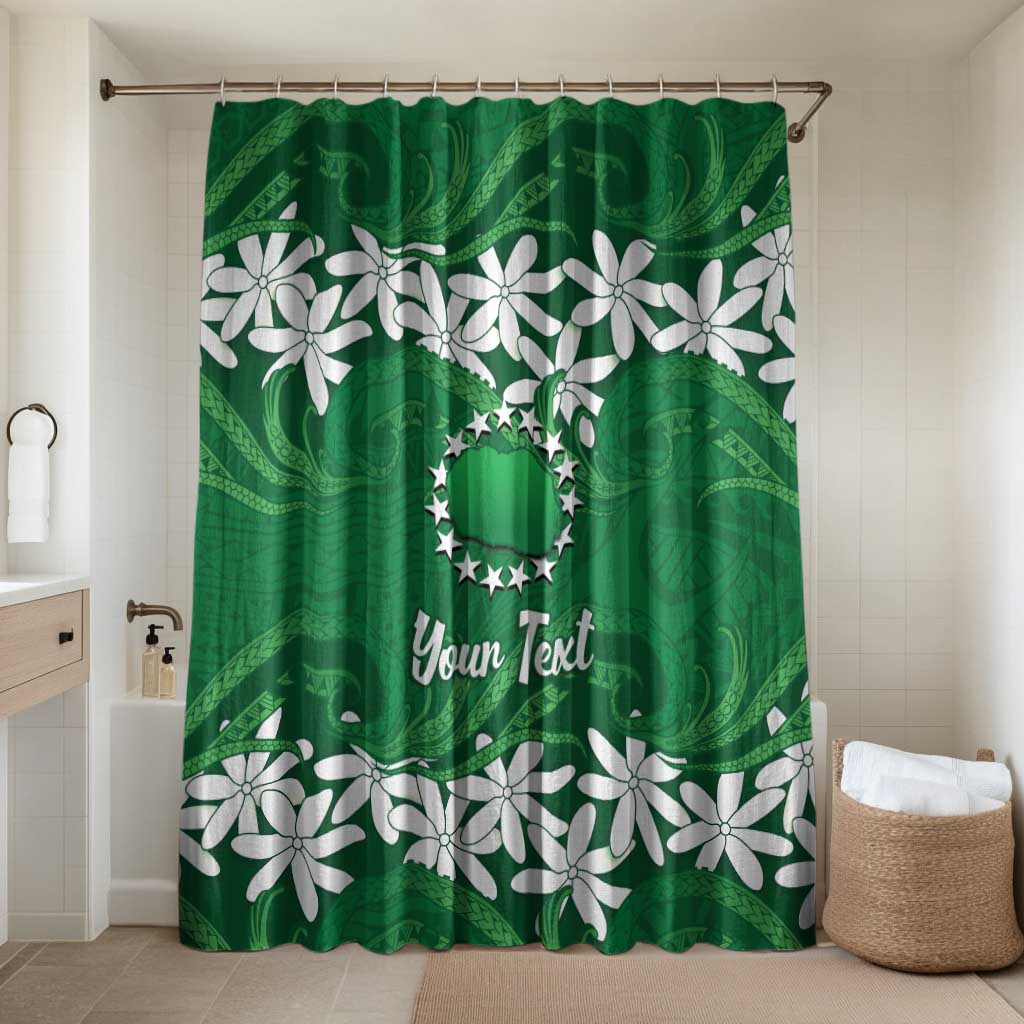 Personalised Cook Islands Rarotonga Bathroom Set Tiare Maori Polynesian Waves Tattoo