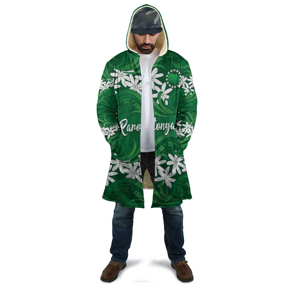 Personalised Cook Islands Rarotonga Cloak Tiare Maori Polynesian Waves Tattoo LT14 - Polynesian Pride