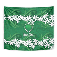 Personalised Cook Islands Rarotonga Tapestry Tiare Maori Polynesian Waves Tattoo LT14 - Polynesian Pride