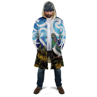 Kekeru New Zealand Matariki Cloak Kukupa Kowhai Maori New Year Blue Version