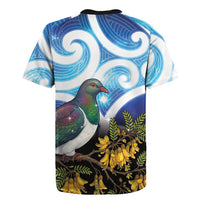 Kekeru New Zealand Matariki Rugby Jersey Kukupa Kowhai Maori New Year Blue Version